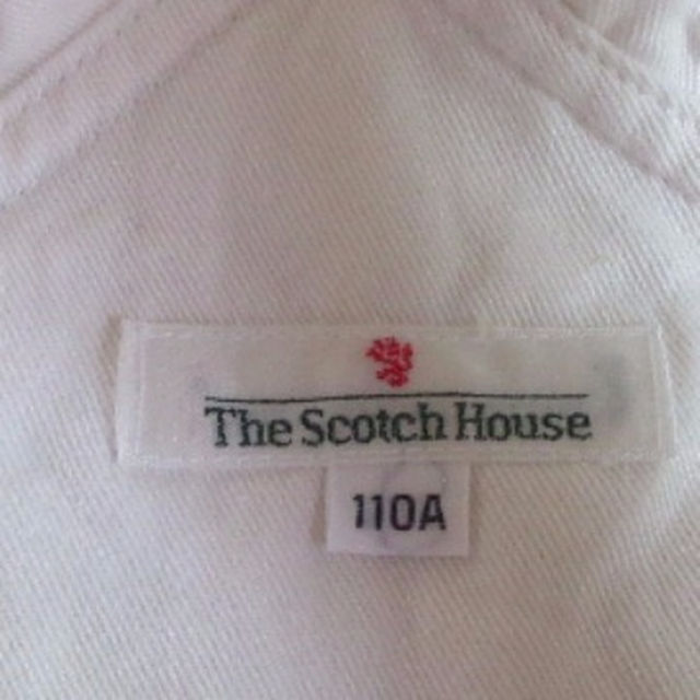 THE SCOTCH HOUSE(ザスコッチハウス)の【美品！！】スコッチハウス　ジャンバースカート　110 キッズ/ベビー/マタニティのキッズ服女の子用(90cm~)(スカート)の商品写真