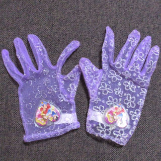 【無料！！】ディズニープリンセス　レース手袋(手袋)