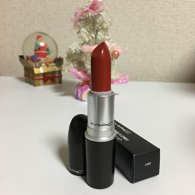 MAC(マック)の【新品未使用】MAC リップスティック 口紅 CHILI M・A・C チリ コスメ/美容のベースメイク/化粧品(口紅)の商品写真