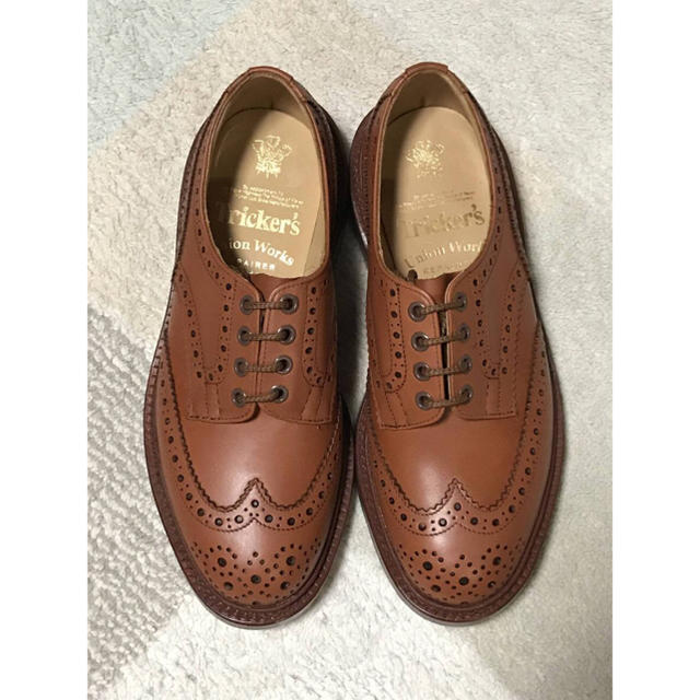 Trickers(トリッカーズ)のトリッカーズTRICKER'Sユニオンワークス別注カントリーUK6ハーフワイズ5 メンズの靴/シューズ(ドレス/ビジネス)の商品写真