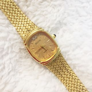 サンタモニカ(Santa Monica)のused  ＊  gold color watch(腕時計)