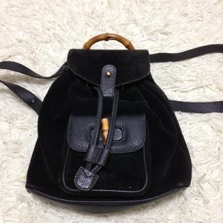 グッチ(Gucci)のGUCCIバンブーミニリュック(リュック/バックパック)