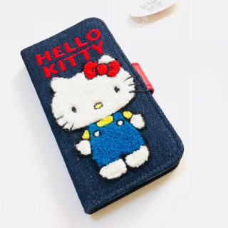 サンリオ(サンリオ)の新品//キティー/立体刺繍 i phoneケース 6・6s・7(iPhoneケース)