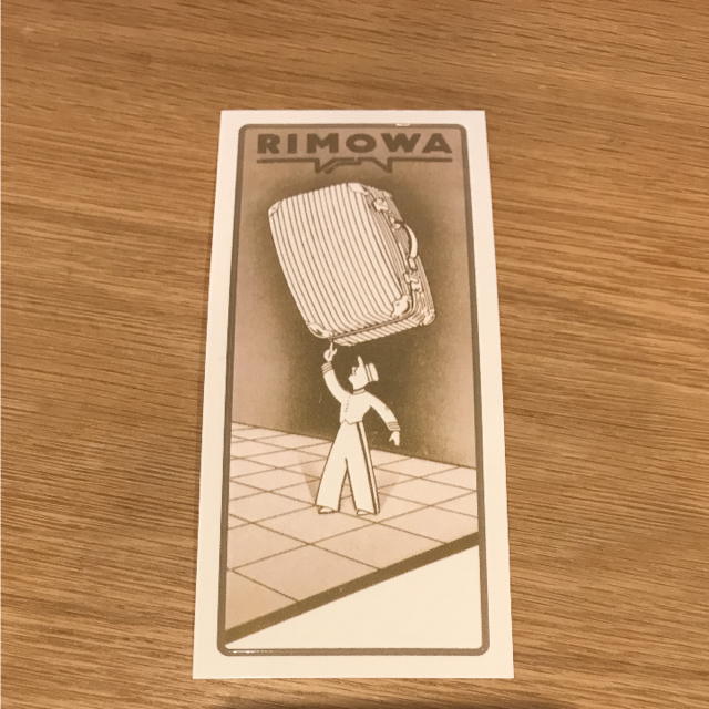 RIMOWA(リモワ)のリモワ☆ステッカー インテリア/住まい/日用品の日用品/生活雑貨/旅行(旅行用品)の商品写真