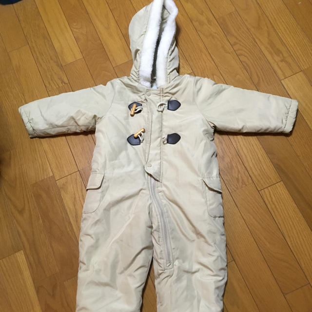 カバーオール？赤ちゃん防寒 キッズ/ベビー/マタニティのキッズ服男の子用(90cm~)(ジャケット/上着)の商品写真