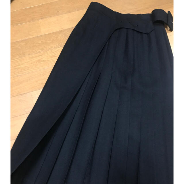 ウール100%！vintageプリーツスカート レディースのスカート(ロングスカート)の商品写真