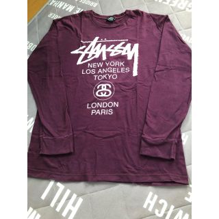 ステューシー(STUSSY)のstussy  長Ｔ(Tシャツ/カットソー(七分/長袖))