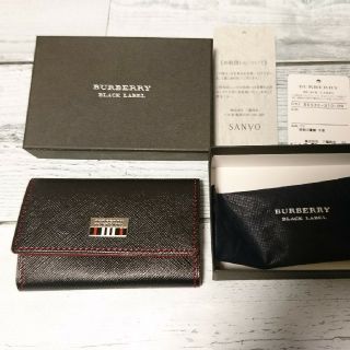 バーバリーブラックレーベル(BURBERRY BLACK LABEL)の新品⭐BURBERRYブラックレーベル キーケース(キーケース)