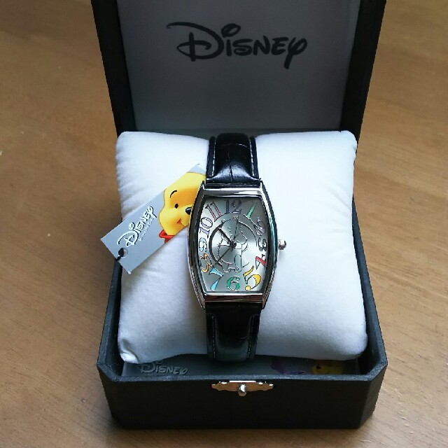 Disney(ディズニー)のくまのプーさん ファンシー雑貨 腕時計 黒色 レディースのファッション小物(腕時計)の商品写真