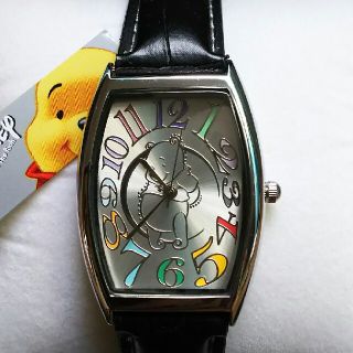 ディズニー(Disney)のくまのプーさん ファンシー雑貨 腕時計 黒色(腕時計)