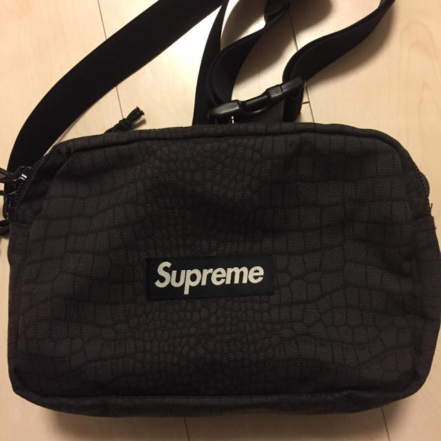 supreme シュプリーム 13ss クロコ柄 ショルダーバッグ supreme シュプリーム 13ss クロコ柄 ショルダーバッグ