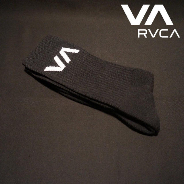 RVCA(ルーカ)の■  rvca ルーカ ソックス  / 靴下 黒 メンズのレッグウェア(ソックス)の商品写真