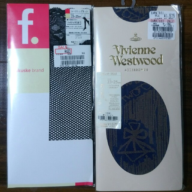 Vivienne Westwood(ヴィヴィアンウエストウッド)のヴィヴィアンストッキング、ハイソックス他2点 レディースのレッグウェア(タイツ/ストッキング)の商品写真