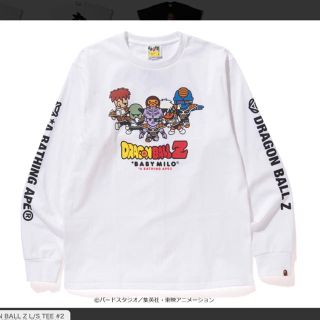 アベイシングエイプ(A BATHING APE)のAPE エイプ ドラゴンボール コラボ ロンＴ(Tシャツ/カットソー(七分/長袖))