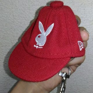 ニューエラー(NEW ERA)のNEWERA キーホルダー　プレイボーイ playboy　非売品　レア(キーホルダー)