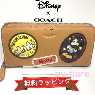 コーチ(COACH)のギフトセット込み❣️限定セール❣️新品コーチ×ディズニー長財布F59340(財布)