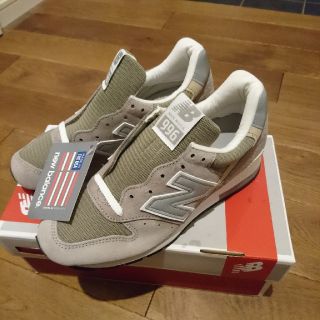 ニューバランス(New Balance)の新品 限定 ニューバランス M996 24.5cm グレイ アメリカ製 スエード(スニーカー)