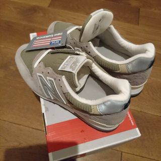 ニューバランス(New Balance)の限定 ニューバランス M996 24cm グレイ スエード 新品 USA(スニーカー)