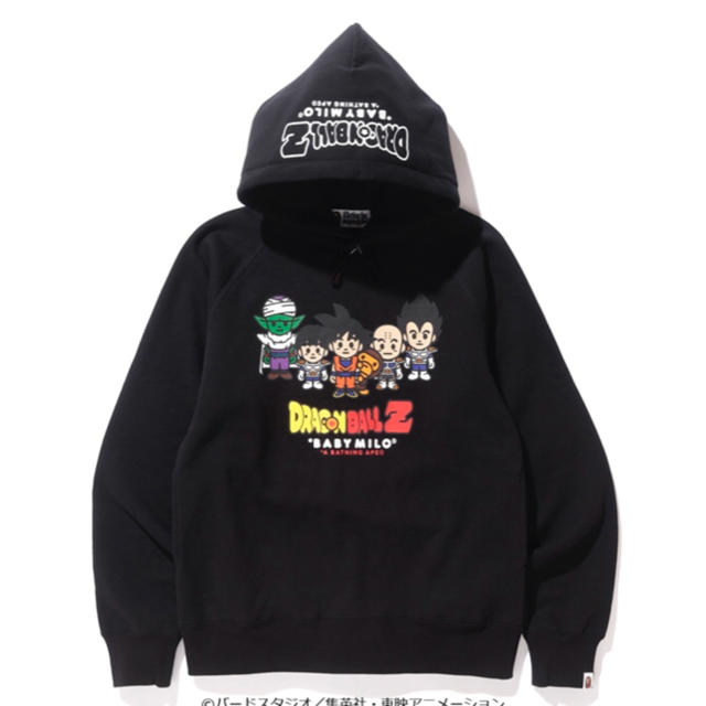 A BATHING APE  ドラゴンボールコラボパーカー