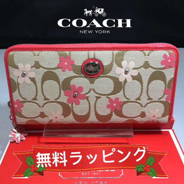 COACH(コーチ)のギフトセット込み❣️限定セール❣️新品コーチ長財布F51339デイジー レディースのファッション小物(財布)の商品写真