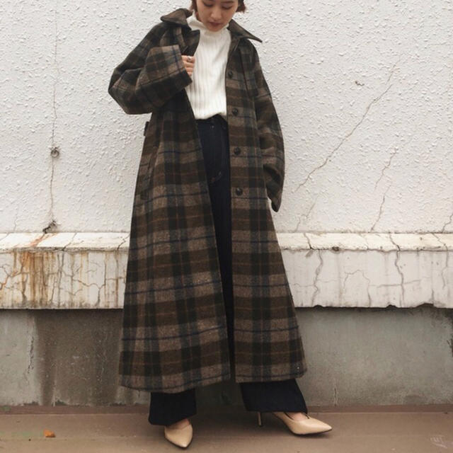 ジャケット/アウターmoussy THOMPSON LONG コート