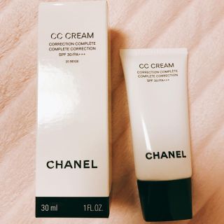 シャネル(CHANEL)のCHANEL CCクリーム SPF30 20ベージュ 30ml(化粧下地)