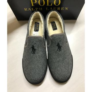 ポロラルフローレン(POLO RALPH LAUREN)の新品❤︎ポロラルフローレン ❤︎もこもこスリッポン(スリッポン/モカシン)