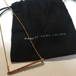 マークバイマークジェイコブス(MARC BY MARC JACOBS)のMARC BYMARC JACOBS ネックレス  ピンクゴールド 袋あり (ネックレス)