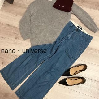 ナノユニバース(nano・universe)のナノユニバース✴︎デニムベイカーパンツ♡(デニム/ジーンズ)