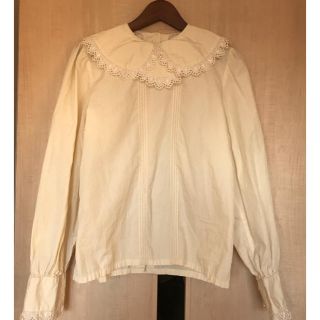 ロキエ(Lochie)のvintage  レースブラウス ヴィンテージ(シャツ/ブラウス(長袖/七分))