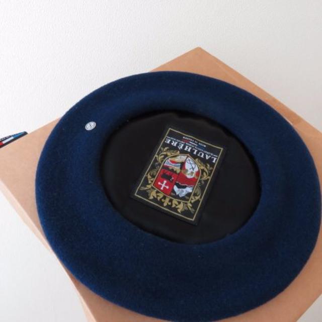 DEUXIEME CLASSE(ドゥーズィエムクラス)のLAULHERE 　ローレール　フランス製　ベレー帽 レディースの帽子(ハンチング/ベレー帽)の商品写真