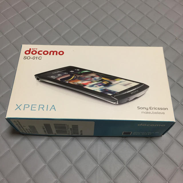 ドコモ so−01c 箱 ミッドナイトブルー スマホ/家電/カメラのスマートフォン/携帯電話(その他)の商品写真