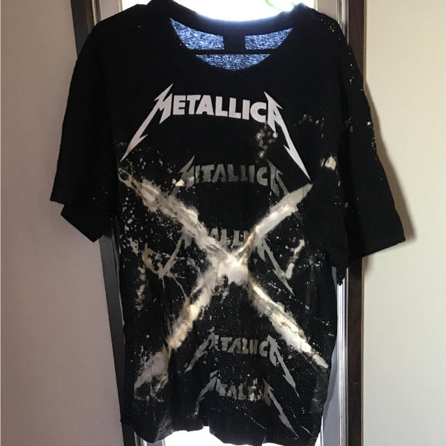 メタリカブリーチ加工Tシャツ メンズのトップス(Tシャツ/カットソー(半袖/袖なし))の商品写真