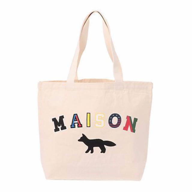 MAISON KITSUNE'(メゾンキツネ)のmaisonキツネトートバック レディースのバッグ(トートバッグ)の商品写真