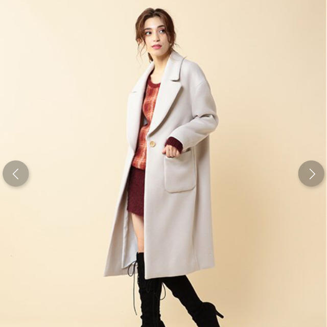 MIIA(ミーア)のMIIAコート今期完売♡ レディースのジャケット/アウター(ロングコート)の商品写真