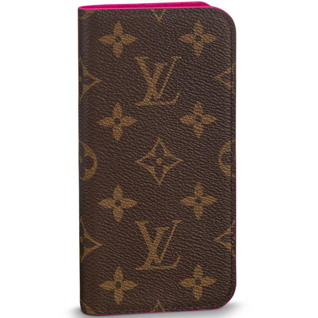 スマホケース【Louis vuitton】希少★iPhone11ケースフォリオ フューシャ