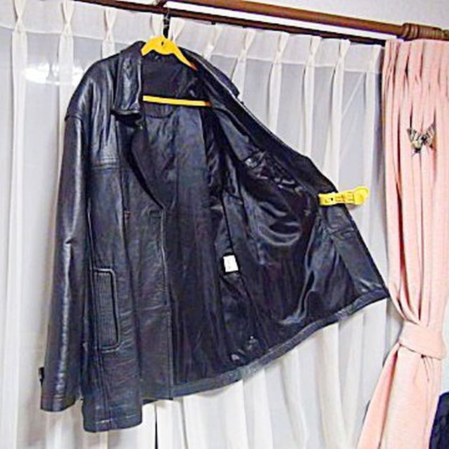 羊の革のハーフコート(L) by x-japan's shop|ラクマ ブラックの通販 最安価格(税込)