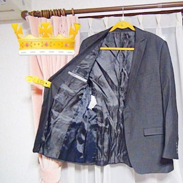OISOSのブレザーブラック （L) メンズのスーツ(スーツジャケット)の商品写真