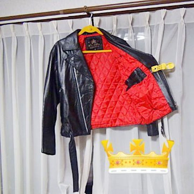 DE-LUXE by x-japan's shop|ラクマ LEATHER WEARの牛革のライダージャケット(LL)日本製の通販 在庫あ低価