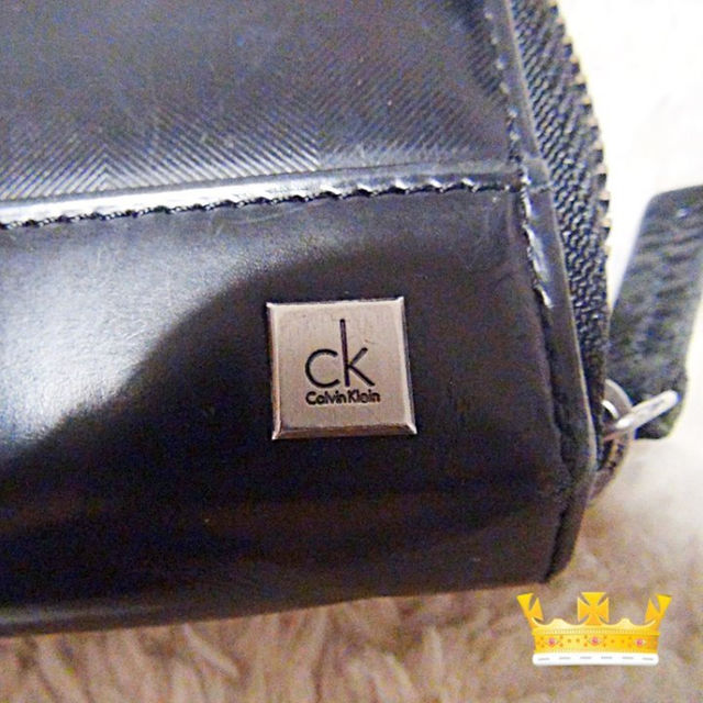 Calvin Klein(カルバンクライン)のCKの長財布 黒 メンズのファッション小物(長財布)の商品写真