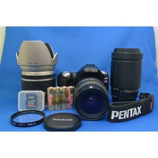 ペンタックス(PENTAX)のカメラ女子必見!!ペンタックスのistDl SDカード付き(デジタル一眼)