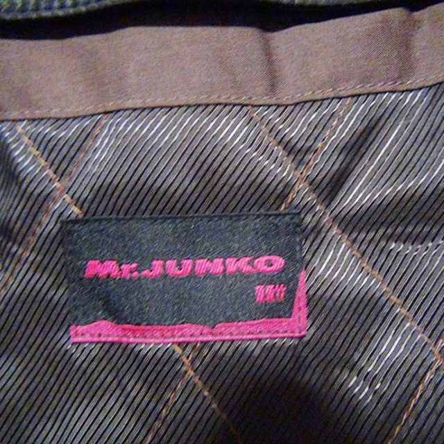 Mr.Junko(ミスタージュンコ)のMr、junkoのトレンチコート（LL)ブラック メンズのジャケット/アウター(トレンチコート)の商品写真
