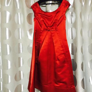 マークジェイコブス(MARC JACOBS)のSALE♡MARC JACOBS ♡ RED DRESS(ミディアムドレス)