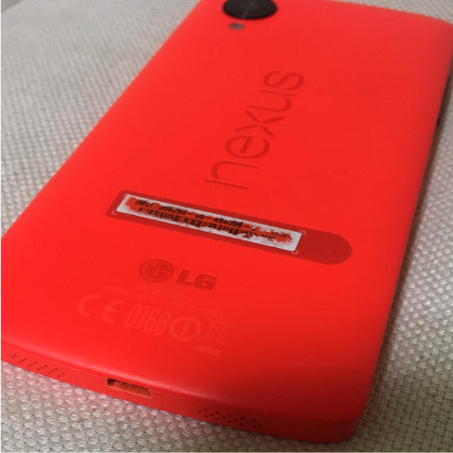 LG Electronics(エルジーエレクトロニクス)のNexus5 スマホ/家電/カメラのスマートフォン/携帯電話(スマートフォン本体)の商品写真