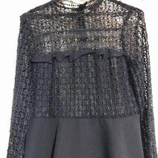 ザラ(ZARA)の2018年SALE♡ZARA ワンピース ネイビー(ミニワンピース)