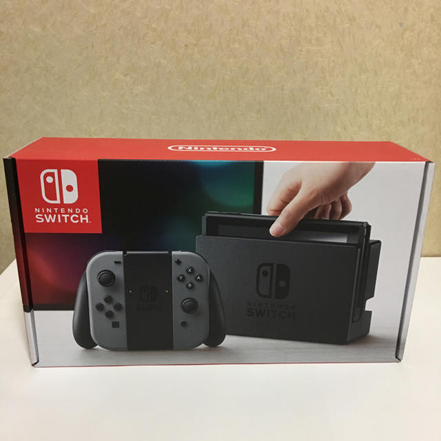 Nintendo Switch(ニンテンドースイッチ)のニンテンドースイッチ 本体グレー新品未開封 キッズ/ベビー/マタニティのおもちゃ(その他)の商品写真