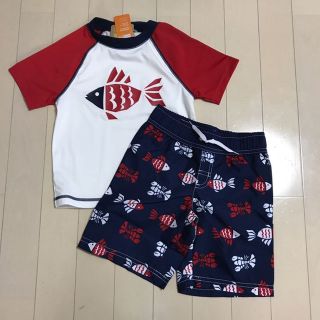 ジンボリー(GYMBOREE)の[新品]C8(3T)95cmラッシュガード水着セット ジンボリー(その他)