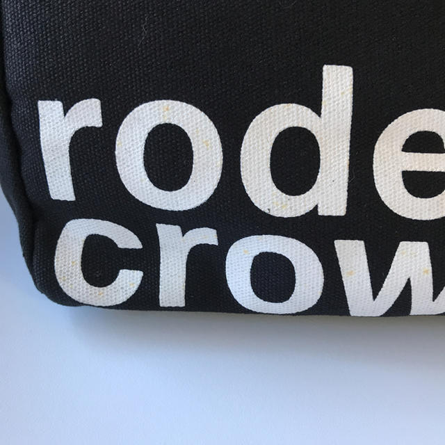 RODEO CROWNS(ロデオクラウンズ)のRODEOCROWNS ノベルティトート ブラック レディースのバッグ(トートバッグ)の商品写真