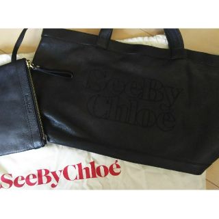 シーバイクロエ(SEE BY CHLOE)のSeeByChloeのレザートートバッグ(トートバッグ)