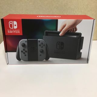 ニンテンドースイッチ(Nintendo Switch)の新品未開封 ニンテンドーswitch   本体グレー 新品未開封(家庭用ゲーム機本体)